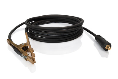 Câble noir avec pince de mise à la terre - 3,0 m - pour Inoxliner
