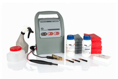 Kit de démarrage pour le nettoyeur pour cordons de soudure TIG Brush TBE-160