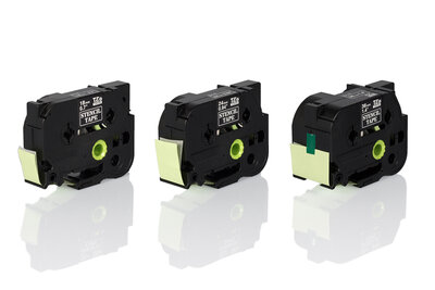 Ruban de marquage en cassette 18 mm, 24 mm et 36 mm